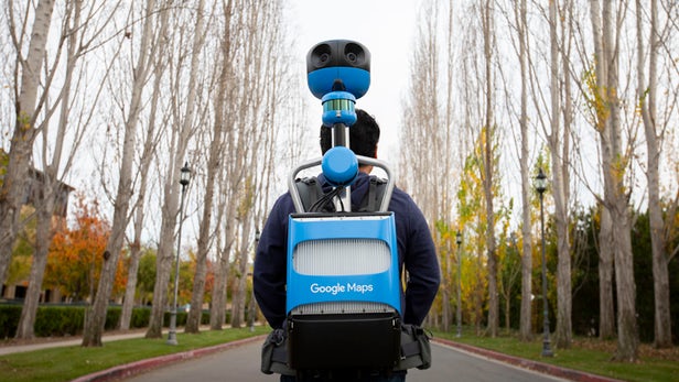 Official Google Street View camera backpack