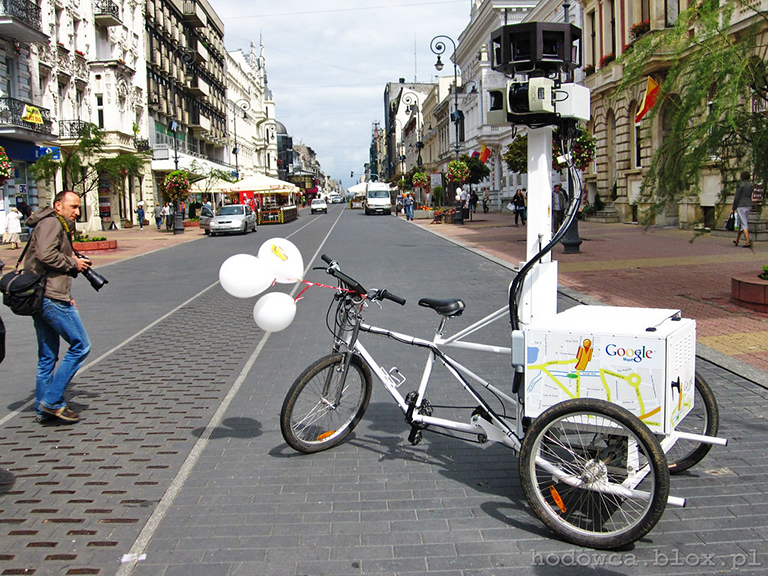 Google Street View bicycle