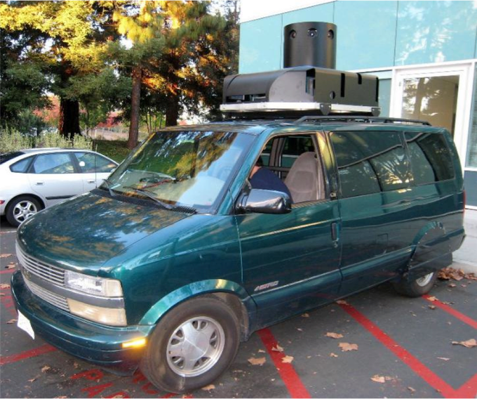 Google Street View's First Camera Van