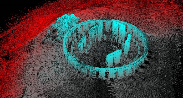 LiDaR point cloud colour