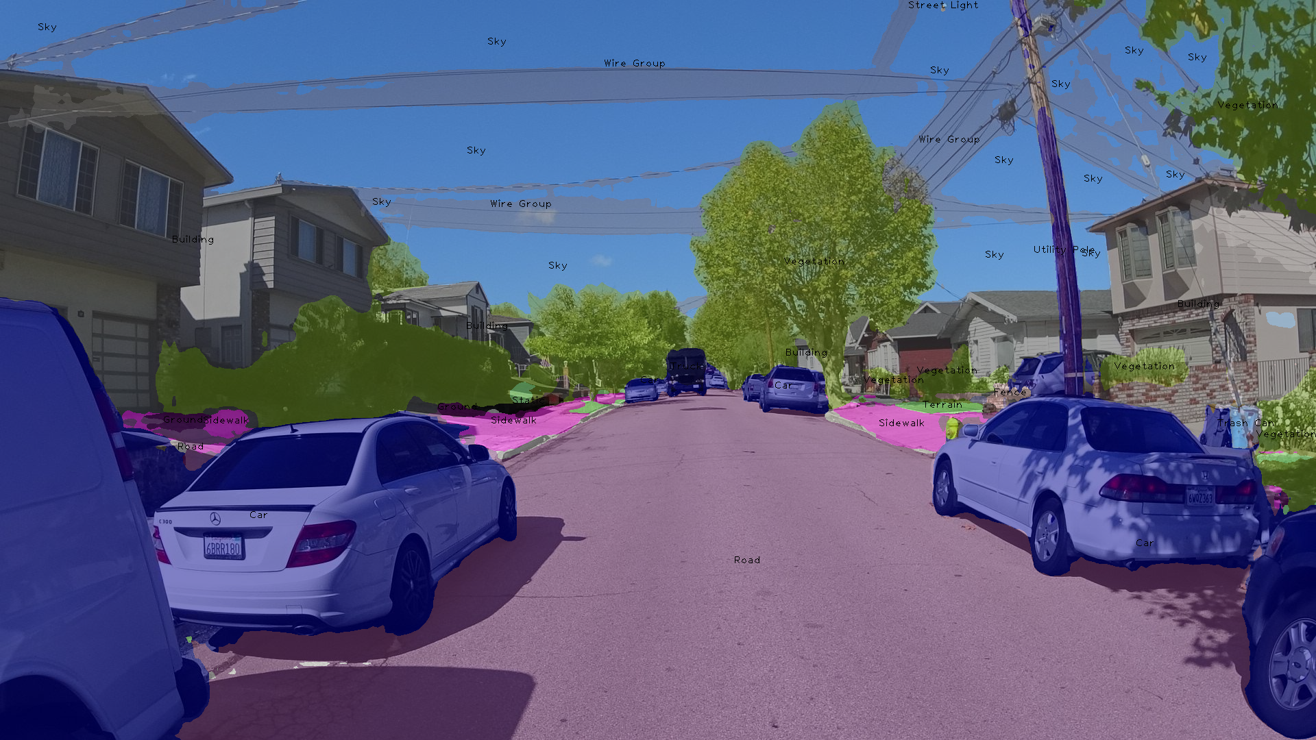 Mapillary Object Detections