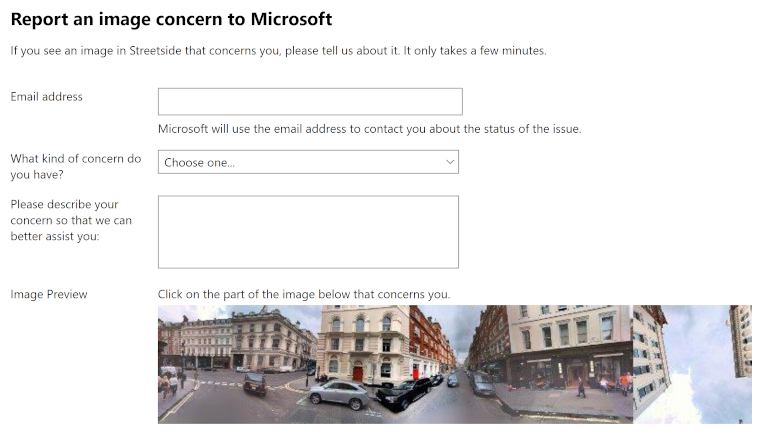 Microsoft Bing Streetside Blur Request