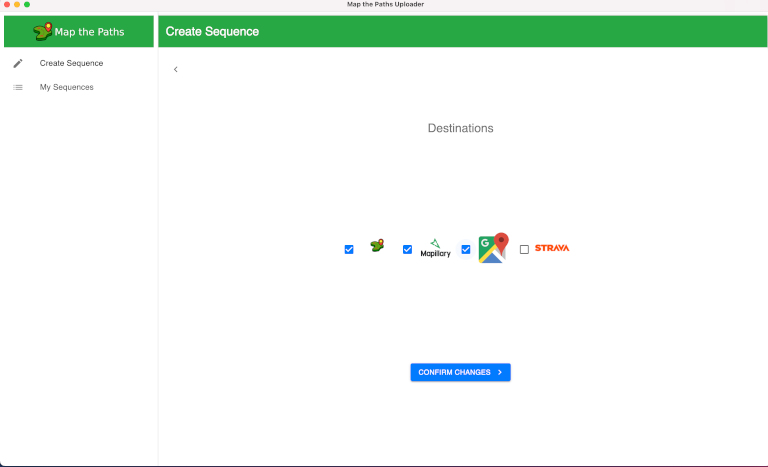 Map the Paths Uploader integrations