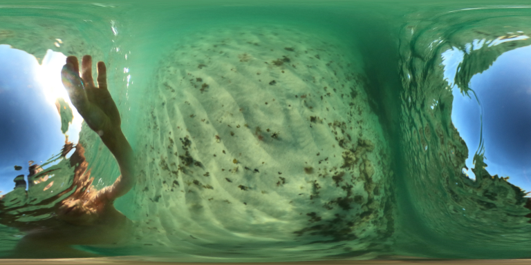 Underwater GPS Experiments in Salt Water