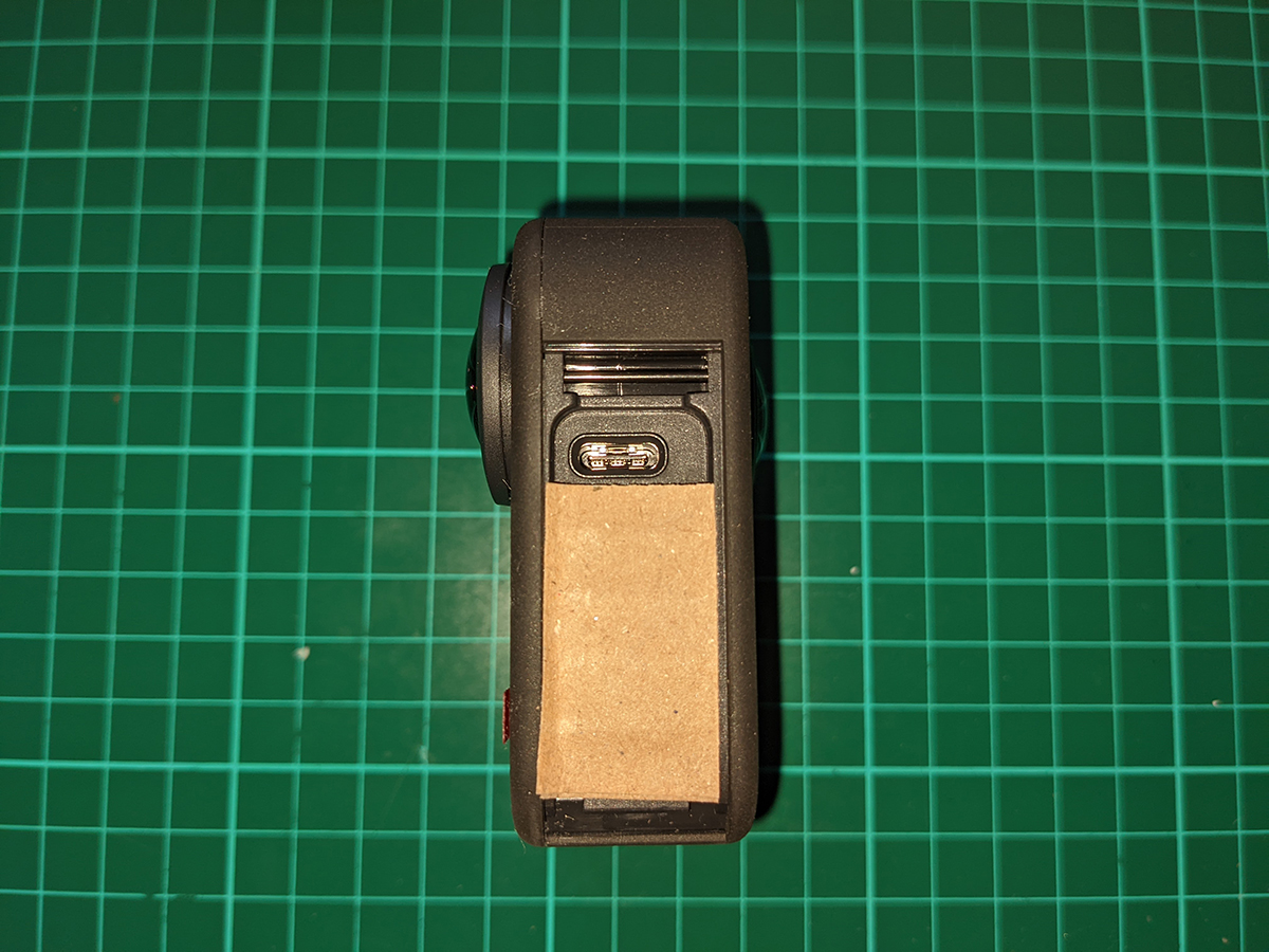 GoPro MAX Cardboard battery door