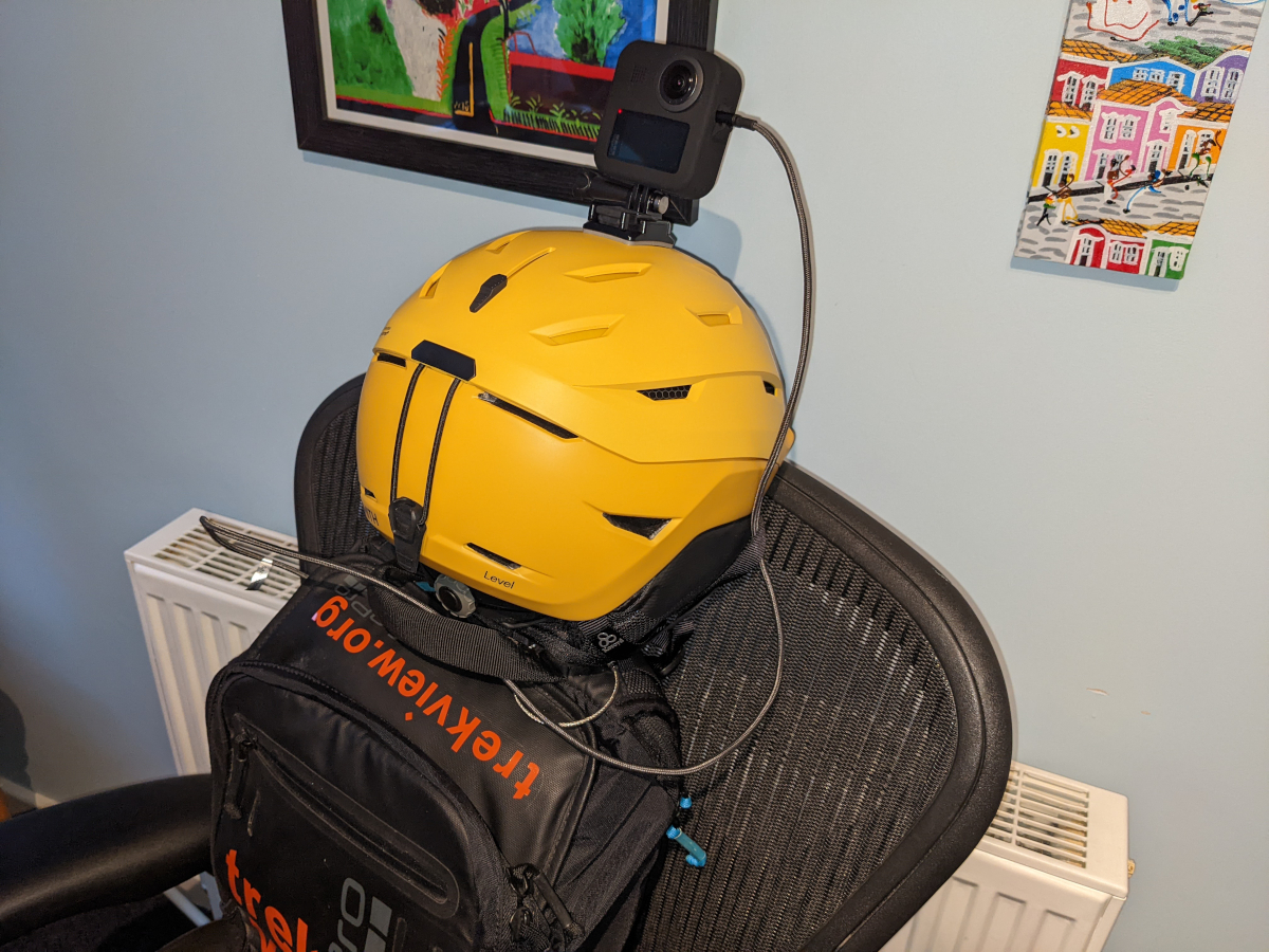 GoPro MAX Helmet Trek pack