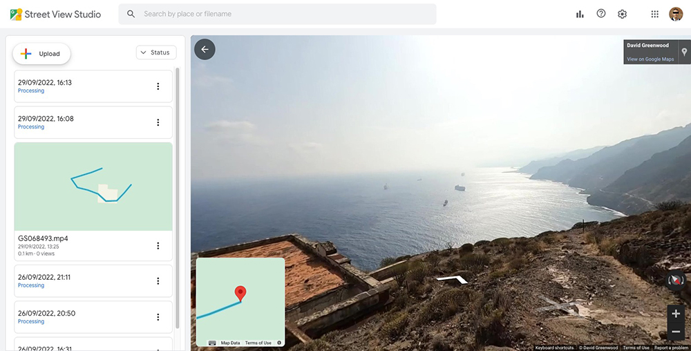 Google Street View Studio