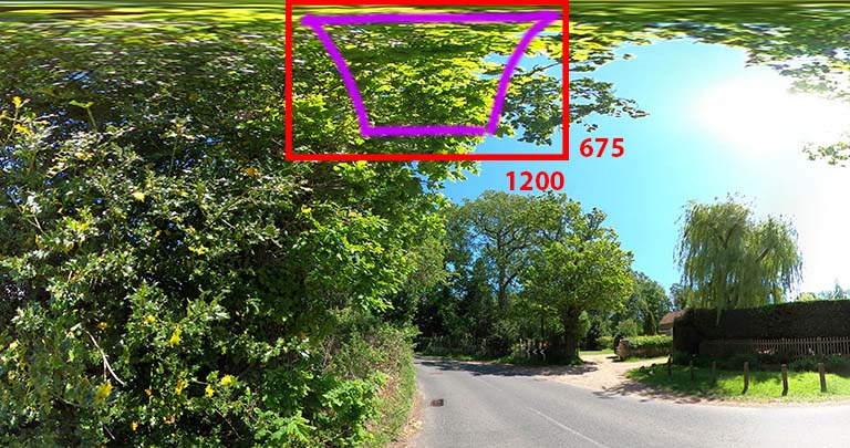 GSAA4862 Equirectangular to Cartesian