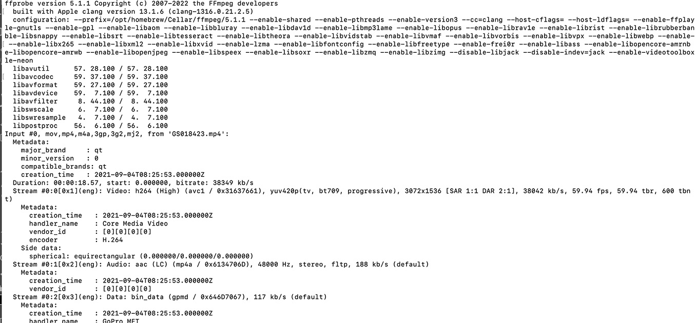 Telemetry Text File Injecting Telemetry into Video Files (Part 1): An Introduction | Trek View
