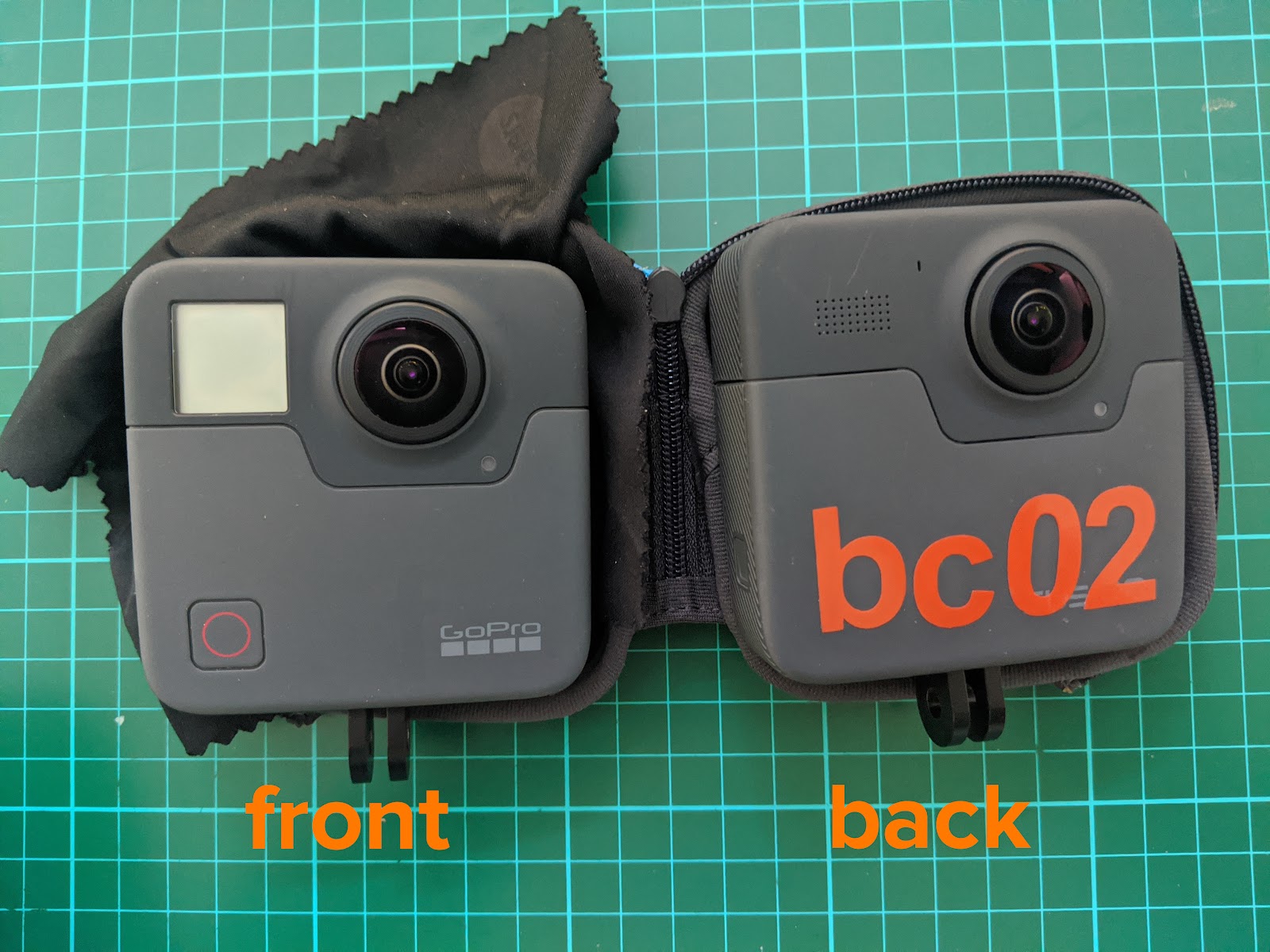 Fusion Front Back