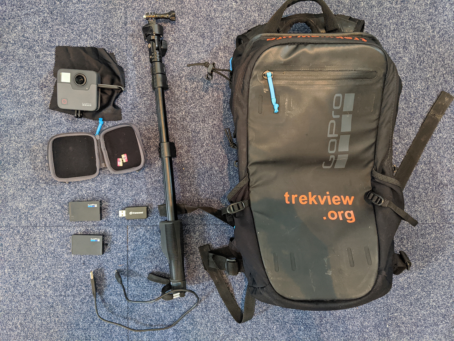 Trek Pack mounted